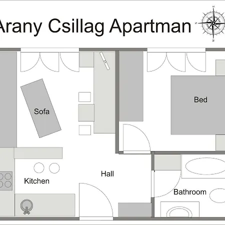 Aranycsillag Family Apartman Apartment *